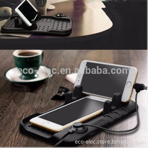 Silicone Magic Grip Sticky Pad Universal Phone Charging Phone Stand for iPhone Samsung Xiaomi Charger Mount